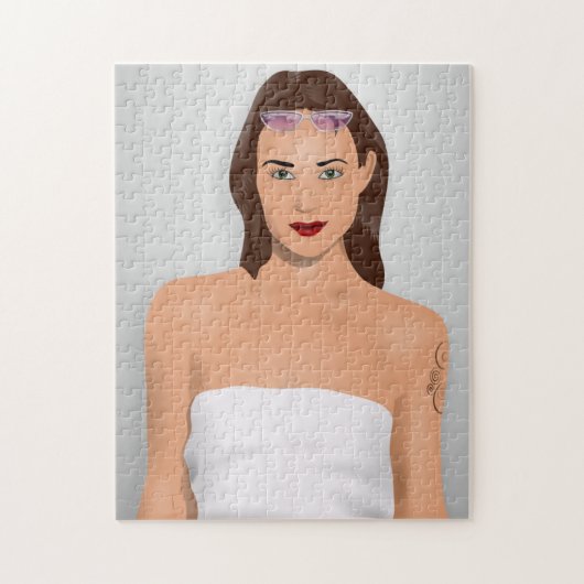 SUMMER GIRL LEGPUZZEL (Verticaal)