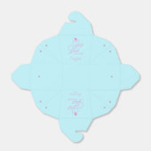 Summer Girl Mermaid Simple Modern Bedankdoosjes (Uitgevouwen)