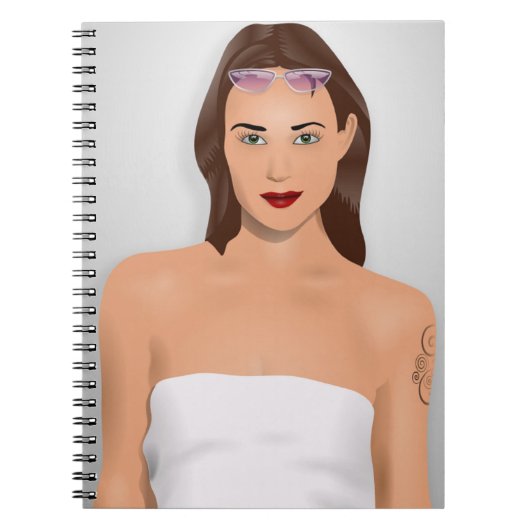 SUMMER GIRL NOTITIEBOEK (Voorkant)