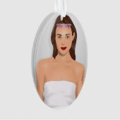 SUMMER GIRL ORNAMENT (voorkant)