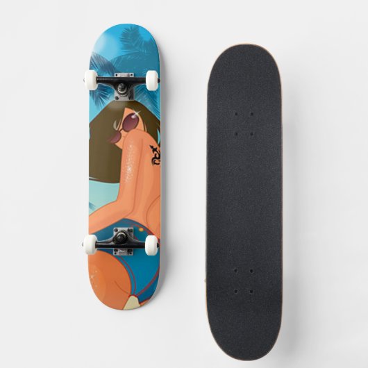 Summer Girl Skateboard (Voorkant)