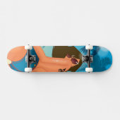 Summer Girl Skateboard (Horizontaal)