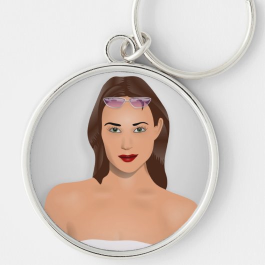 SUMMER GIRL SLEUTELHANGER (Voorkant)