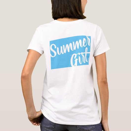 Summer Girl T-shirt (Achterkant)