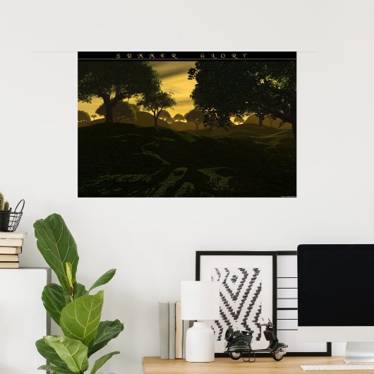 Summer Glory Poster (Thuiskantoor)