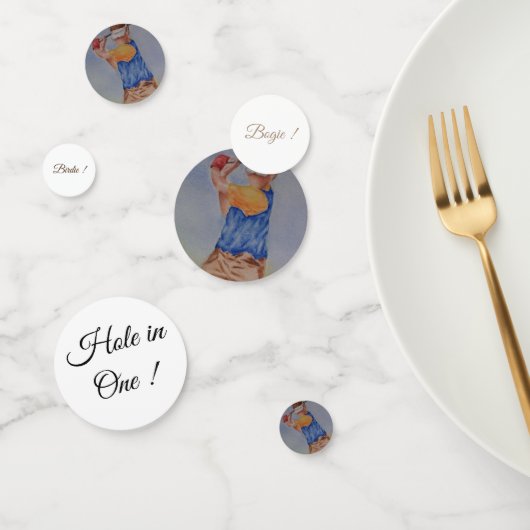 Summer Golf Sports Birthday Confetti (Groep)