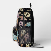 Summer Gothic schedels Ice Cream Spooky Bedrukte Rugzak (Rechts)