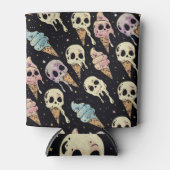 Summer Gothic schedels Ice Cream Spooky Blikjeskoeler (Voorkant)