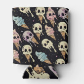 Summer Gothic schedels Ice Cream Spooky Blikjeskoeler (Achterkant)