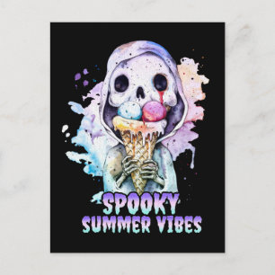 Summer gothic Spooky Summer Vibes Briefkaart