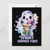 Summer gothic Spooky Summer Vibes Briefkaart (Voorkant / Achterkant)