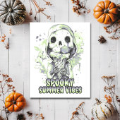 Summer gothic Spooky Summer Vibes Briefkaart