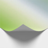 Summer Gradient Cool Blue Green Ombre Cadeaupapier (Hoek)