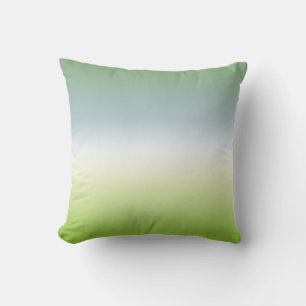 Summer Gradient Cool Blue Green Ombre Kussen