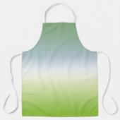 Summer Gradient Cool Blue Green Ombre Schort (Voorkant)