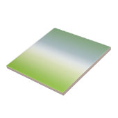Summer Gradient Cool Blue Green Ombre Tegeltje (Zijkant)