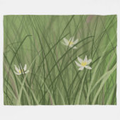 Summer Grass Fleece Deken (Voorkant (Horizontaal))