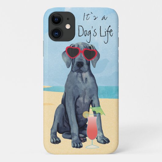 Summer Great Dane Case-Mate iPhone Case (Achterkant)