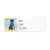 Summer Great Dane Label (Voorkant)