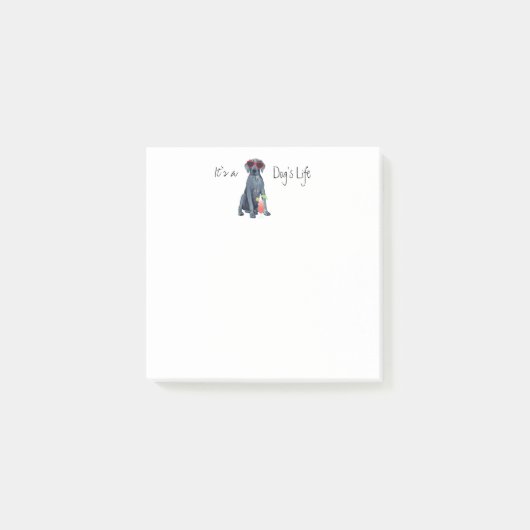 Summer Great Dane Post-it Notes (Voorkant)