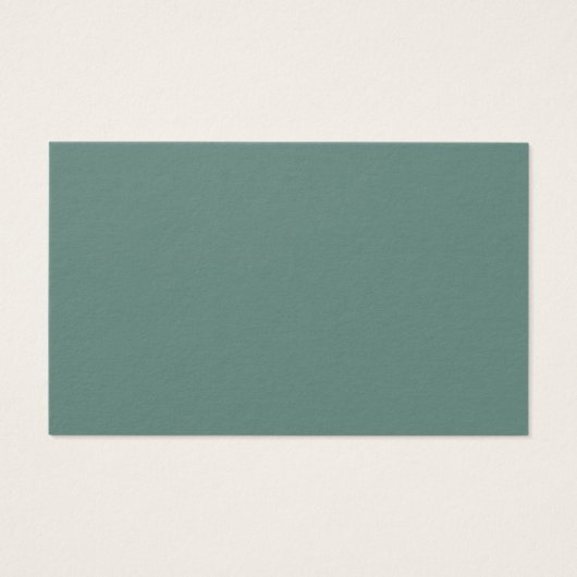 Summer Green Eucalyptus Baby Name Suggestis Kaart (Achterkant)