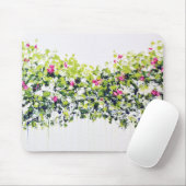 Summer Green Floral Mousemat Muismat (Met muis)