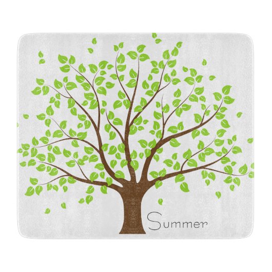 Summer Green Snijplank (Voorkant)