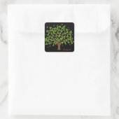Summer Green Tree Sticker (Tas)