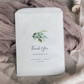 Summer Greenery Dank je bruiloft Bedankzakje