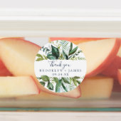 Summer Greenery Dank je wel Labels (Aangebracht)