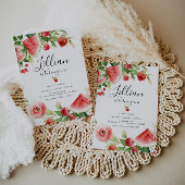 Summer Greenery Fruit Birthday Kaart