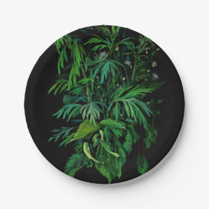 Summer Greenery Plant Herbs Wildbloemen Kunst Papieren Bordje