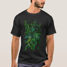 Summer Greenery Planten Herbs Wildflower Green Art T-shirt