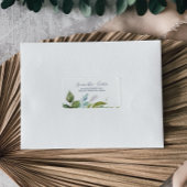 Summer Greenery RSVP Adresetiketten Etiket