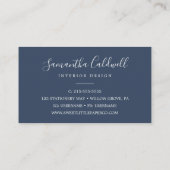 Summer Greenery Visitekaartje (Achterkant)