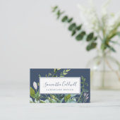 Summer Greenery | Visitekaartje van de marine (Staand voorkant)