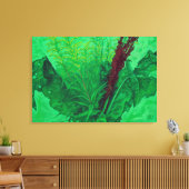 Summer Greenery Wildbloemen Floral Art Painting Po Canvas Afdruk (Insitu (Woonkamer))