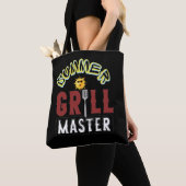 Summer Grill Master Achtertuin Tote Bag (Dichtbij)
