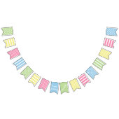 Summer Happy Birthday - persoonlijk Vlaggetjes (Alle)