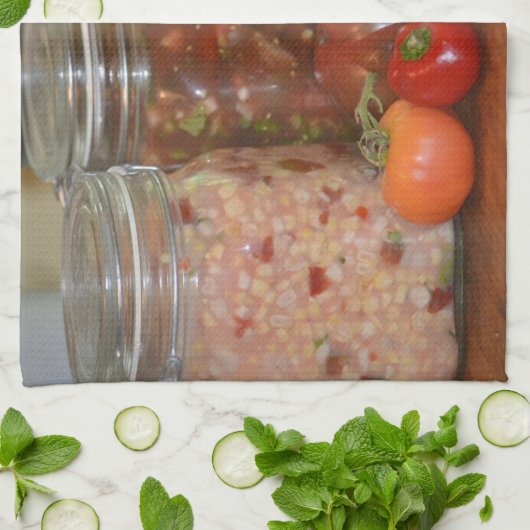 Summer Harvest Theedoek (Gevouwen)