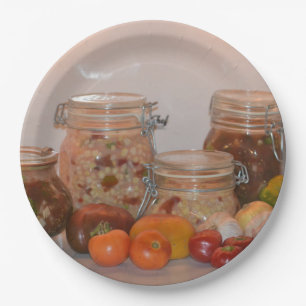 Summer Harvest Two Papieren Bordje