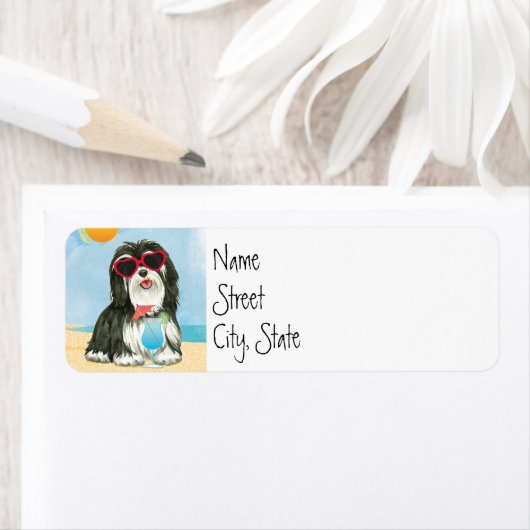 Summer Havanese Etiket (Insitu)