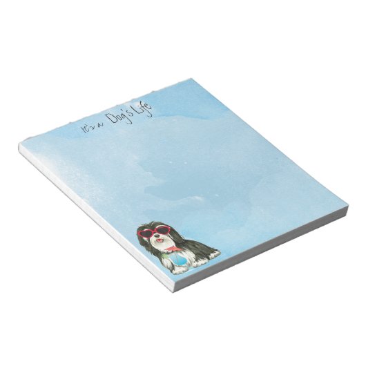 Summer Havanese Notitieblok (Schuin)