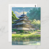 Summer Haven, Wooden Villa Briefkaart (Voorkant / Achterkant)