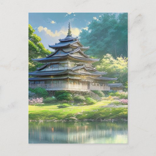 Summer Haven, Wooden Villa Briefkaart (Voorkant)