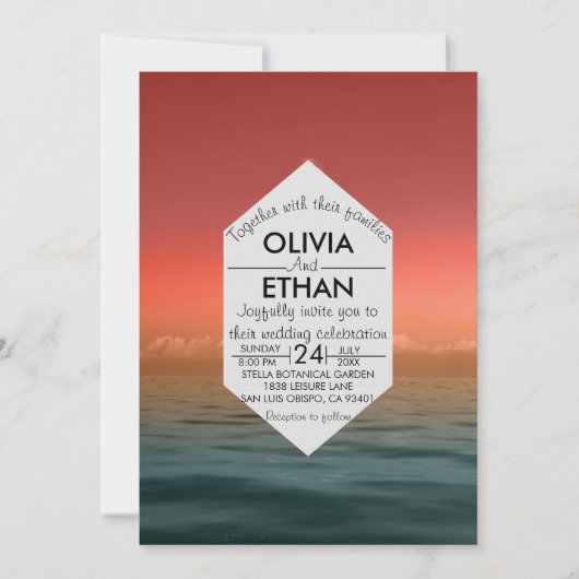 Summer hawaii zee naval Weddenschap Kaart (Voorkant)