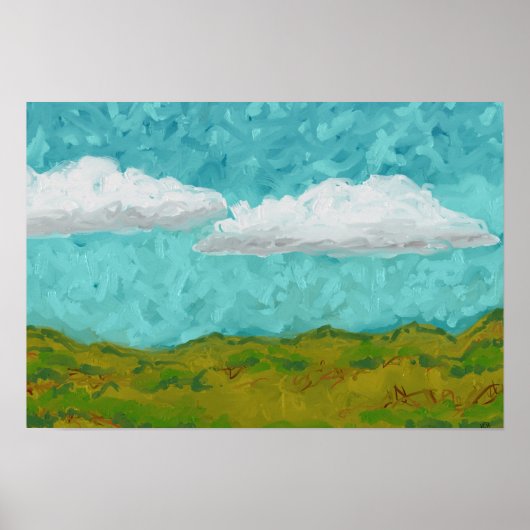 Summer Haze Poster (Voorkant)