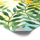 Summer Haze waterverf poster (Hoek)