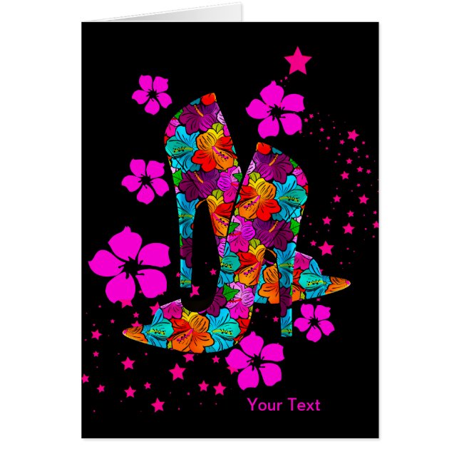 Summer High Hiel Shoes Hot Pink Flowers (Voorkant)