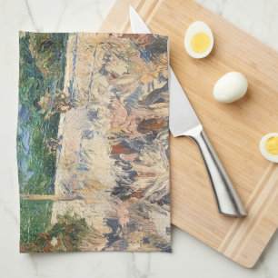 Summer Hills Hiking Dish Towel Theedoek